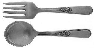 International Silver Youth (Silverplate, 1940) 2 Pc Baby Set (BF, BS)   Silverpl