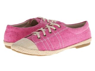 MUK LUKS Print Canvas Tennies Womens Shoes (Pink)
