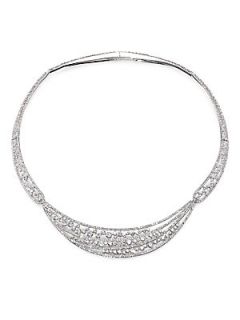 Adriana Orsini Celestial All Around Necklace   Silver