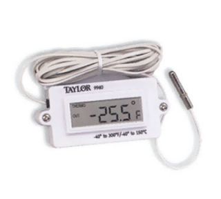 Taylor Digital Panel Mount Thermometer w/  40 to 300 Degree Capacity
