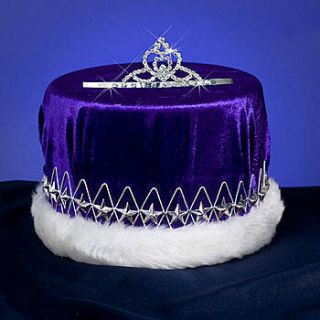 Purple And Silver Crowning Glory Combo