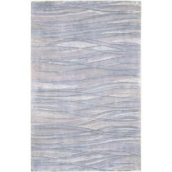 Julie Cohn Hand knotted Edgemont Abstract Design Wool Rug (4 X 6)