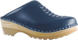 Womens Troentorp Bastad Clogs Wright   Navy Casual Shoes