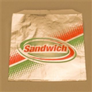 Gold Medal Disposable Foil Bags for Sandwiches, 1,000/Case