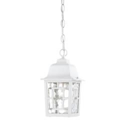 Nuvo Banyon 1 light White 11 inch Hanging Fixture