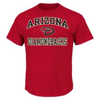 MLB Mens Arizona Diamondbacks T Shirt   Red (S)