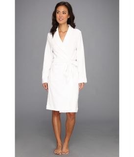 Hanro Plush Terry Wrap Robe 7127 Womens Robe (White)