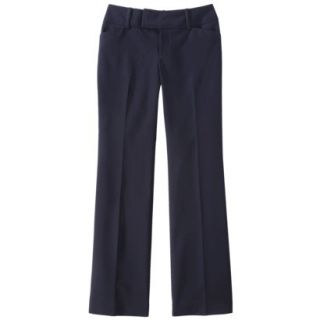 Merona Womens Doubleweave Flare Pant   (Curvy Fit)   Federal Blue   12 Short