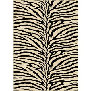 Rhythm 105162 Beige Transitional Area Rug (9 3 X 12 6) (BeigeSecondary Colors BlackShape RectangleTip We recommend the use of a non skid pad to keep the rug in place on smooth surfaces.All rug sizes are approximate. Due to the difference of monitor col