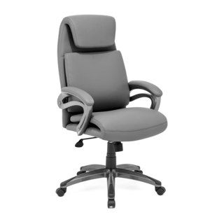 Lider Relax Grey Office Chair (GreyDimensions 44   47.6 inches high x 27.5 inches wide x 27.5 inches deepSeat Dimensions 19.7   23 inches high x 18 inches wide x 18 inches deepAssembly Required )