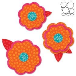 Go Fabric Cutting Dies It Fits rose Of Sharon #2