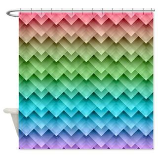  Abstract Pastel Pattern Shower Curtain  Use code FREECART at Checkout