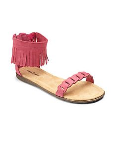 Minnetonka Girls Nikita Fringe Sandals