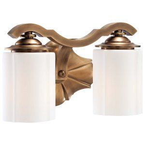 Metropolitan Lighting MET N2942 575 Leicester Two Light Bath with Etched White G