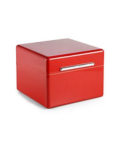 S.T. Dupont Lacquered Wood Humidor   Red