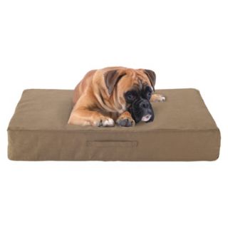 Buddy Beds Memory Foam Dog Bed   Taupe (Medium)