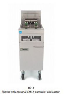 Frymaster / Dean Open Fryer w/ Digital Controller & 50 lb Capacity, Melt Cycle, Stainless, 480/1V