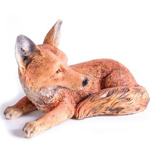 Kelkay Laying Fox Decorative Accent