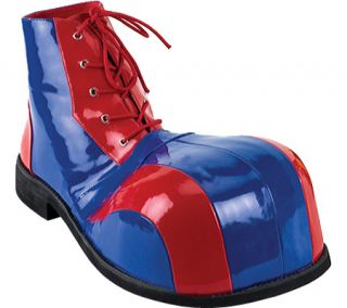 Mens Funtasma Clown 05   Red/Blue Patent Boots