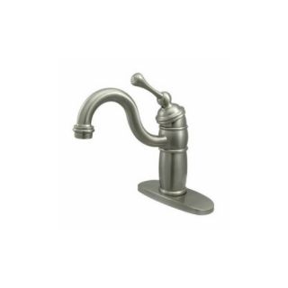 Elements of Design EB1488BL Hot Springs One Handle Bar Style Lavatory Faucet
