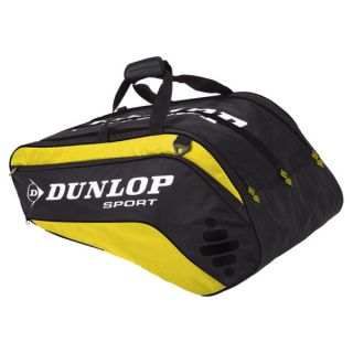 Dunlop Biomimetic Tour 10 Pack Yellow Thermo Tennis Bag