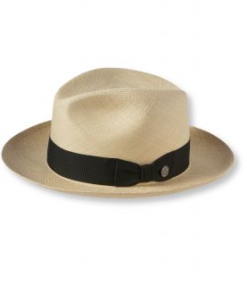 Center Dent Panama Straw Hat