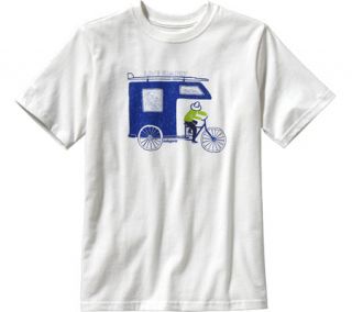 Boys Patagonia Live Simply® Trailer T Shirt   White Graphic T Shirts