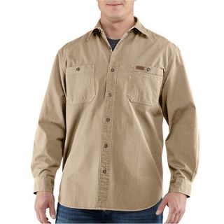 Carhartt Trade Shirt   Long Sleeve (For Men)   NAVY (XL )
