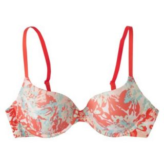 Gilligan & OMalley Womens Favorite Lightly Lined Demi Bra   Floral 34DD