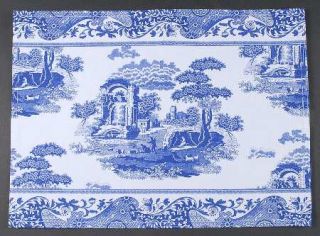 Spode Blue Italian (Camilla,Newer) Rectangular Cloth Placemat, Fine China Dinner