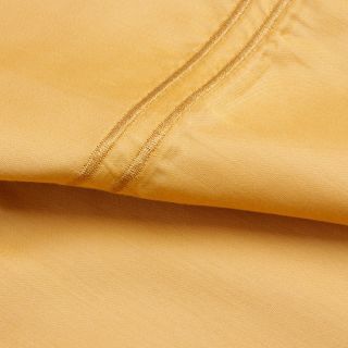 400 Thread Count Double Merrow Hem Cotton Rich Solid Sheet Set Or Pillowcase Separates