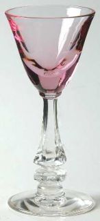 Tiffin Franciscan Wistaria Pink Cordial Glass   Stem #17477, Pink