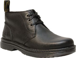Mens Dr. Martens Sussex 3 Eye Chukka   Black Polished Wyoming Boots