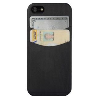 Agent18 Wallet Cell Phone Case for iPhone5   Black (P5WLH/B)