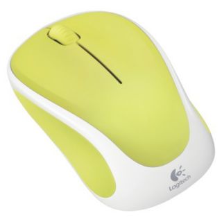 Logitech M317 Wireless Mouse   Lime Green/White (910 003799)