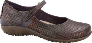 Womens Naot Reka   Rattlesnake Brown/French Roast Leather Casual Shoes