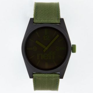 Daily Woven Watch Olive One Size For Men 198784531