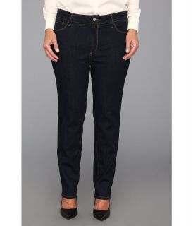 NYDJ Plus Size Plus Size Sheri Skinny in Larchmont Womens Jeans (Black)