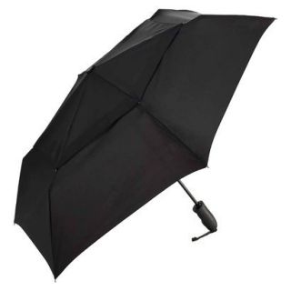 Windjammer Auto Open/Close Vented Umbrella   Black 43