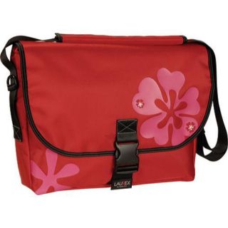Womens Laurex Medium Slim Messenger Bag Red Clover