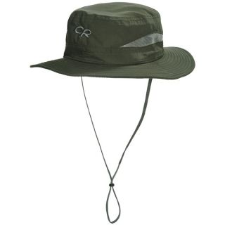 Outdoor Research Sentinel Brim Hat   UPF 30  Insect Shield(R) (For Men and Women)   EVERGREEN (M )