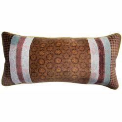 Nuloom Handmade Ethnic Chic Multi Decorative Pillow (Multi Pillow Shape RectangleDimensions 14 inches wide x 30 inches longCover CottonFill CottonCare instructions Spot cleanThe digital images we display have the most accurate color possible. However