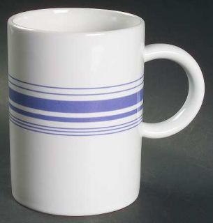 Royal Doulton Terence Conran Chophouse Mug, Fine China Dinnerware   Blue Bands A