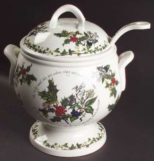 Portmeirion Holly And The Ivy, The Tureen & Lid w/Ladle, Fine China Dinnerware  