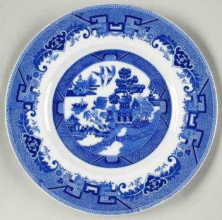 Shenango Blue Willow Blue Service Plate (Charger), Fine China Dinnerware   Heavy