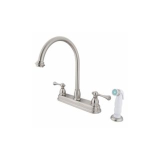 Elements of Design EB3758BL St. Louis Centerset Kitchen Faucet With Spray