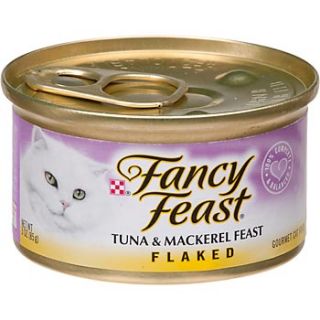 Flaked Tuna & Mackerel Feast Gourmet Cat Food