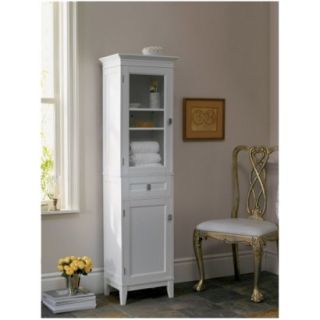 Linen Cabinet Fieldcrest Luxury Linen Cabinet   White