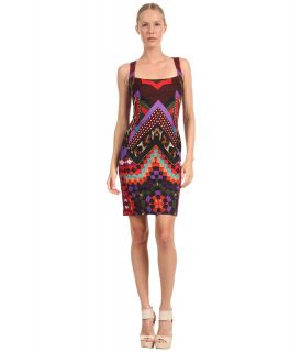Just Cavalli Quilted Star Print Shift Dress Womens Dress (Red)