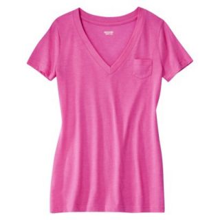 Juniors Boyfriend V Tee   Pink M(7 9)